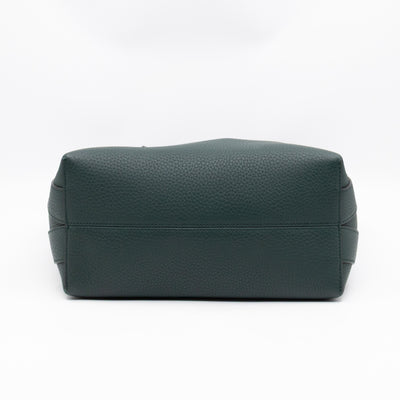 North South Bayswater Tote Mulberry Green Heavy Grain Leather
