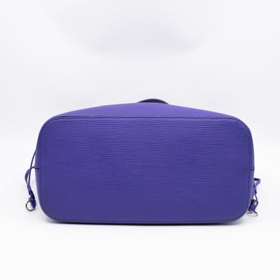 Neverfull MM Purple Epi Leather