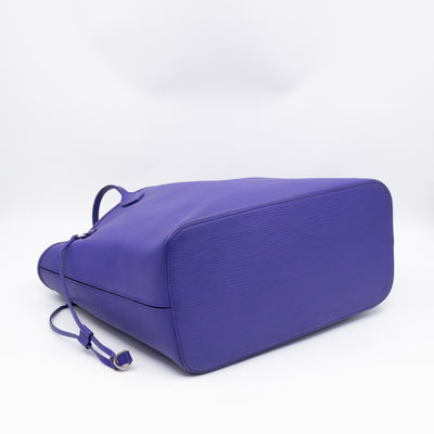 Neverfull MM Purple Epi Leather