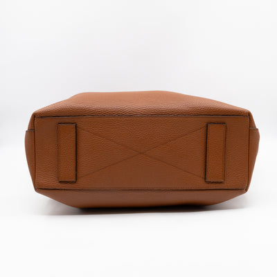 Automne-Hiver Defile Homme North South Tote Brown Leather