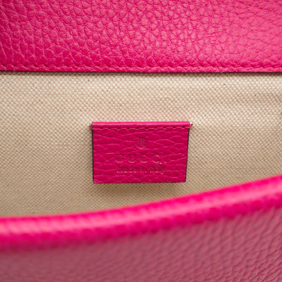 Dionysus Mini Pink Leather