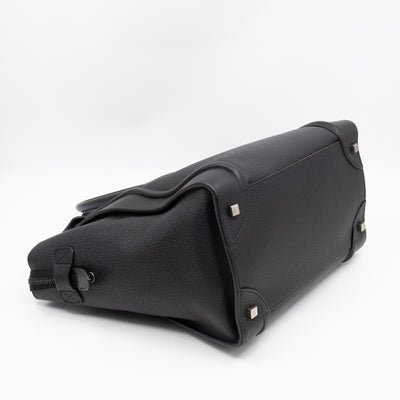 Mini Luggage Black Leather
