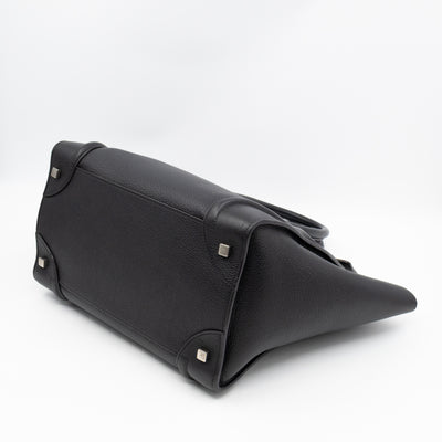 Mini Luggage Black Leather