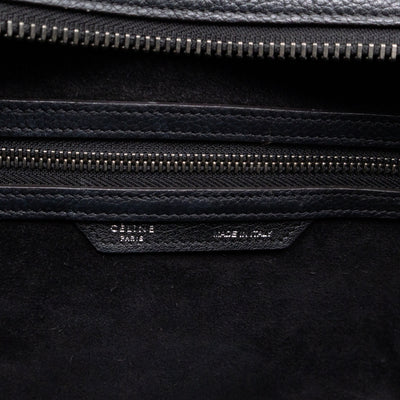 Mini Luggage Black Leather