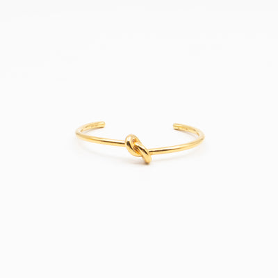 Knot Extra-Thin Gold Bracelet