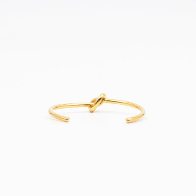Knot Extra-Thin Gold Bracelet