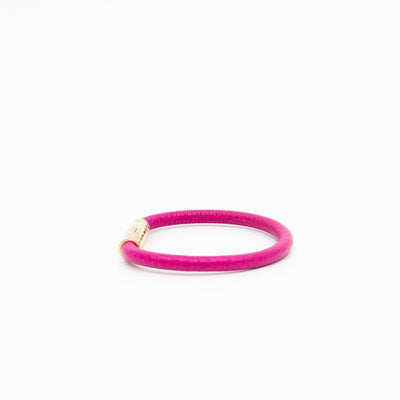 Confidential Bracelet Pink Leather