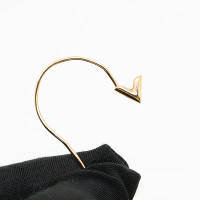 Petit Essential V Chain Ear Cuff Gold