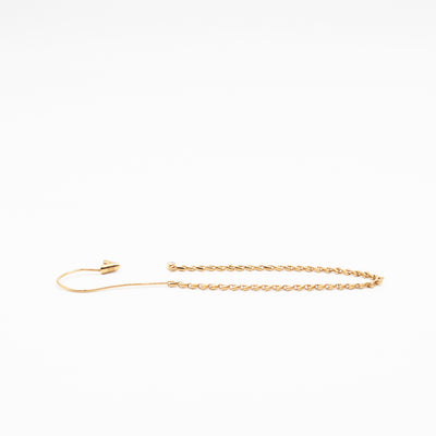 Petit Essential V Chain Ear Cuff Gold