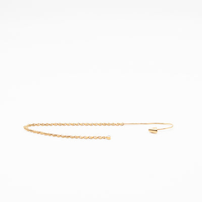 Petit Essential V Chain Ear Cuff Gold