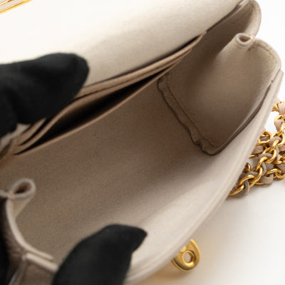 Lily Mini Beige Leather