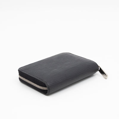 Zippy Coin Purse Black Epi Leather