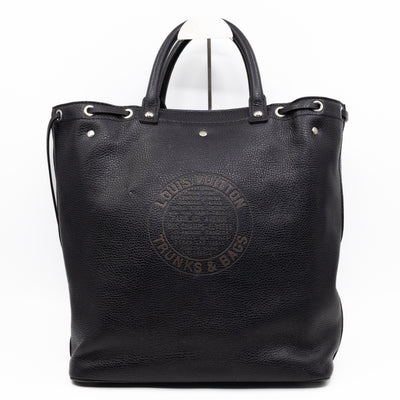 Tobago Trunks & Bags Black Suhali Leather