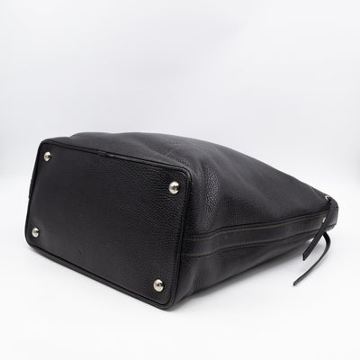 Tobago Trunks & Bags Black Suhali Leather