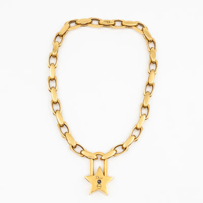 Lucky Star Choker Gold