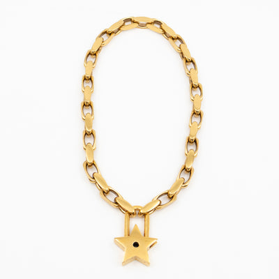 Lucky Star Choker Gold