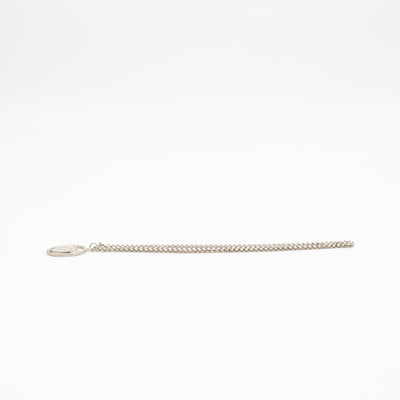 Saddle Jump Pendant Necklace Silver