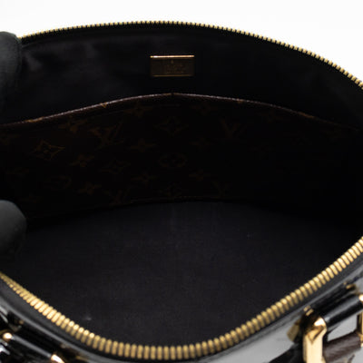 Miroir Tote Metallic Black Vernis