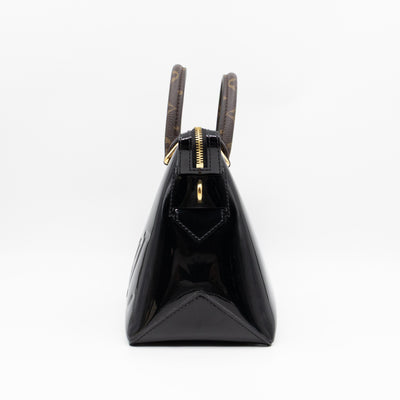 Miroir Tote Metallic Black Vernis
