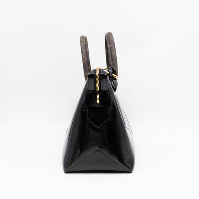 Miroir Tote Metallic Black Vernis