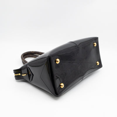 Miroir Tote Metallic Black Vernis