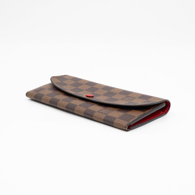 Emilie Wallet Damier Ebene Fucshia
