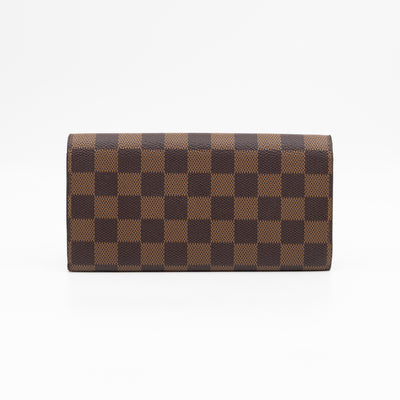 Emilie Wallet Damier Ebene Fucshia