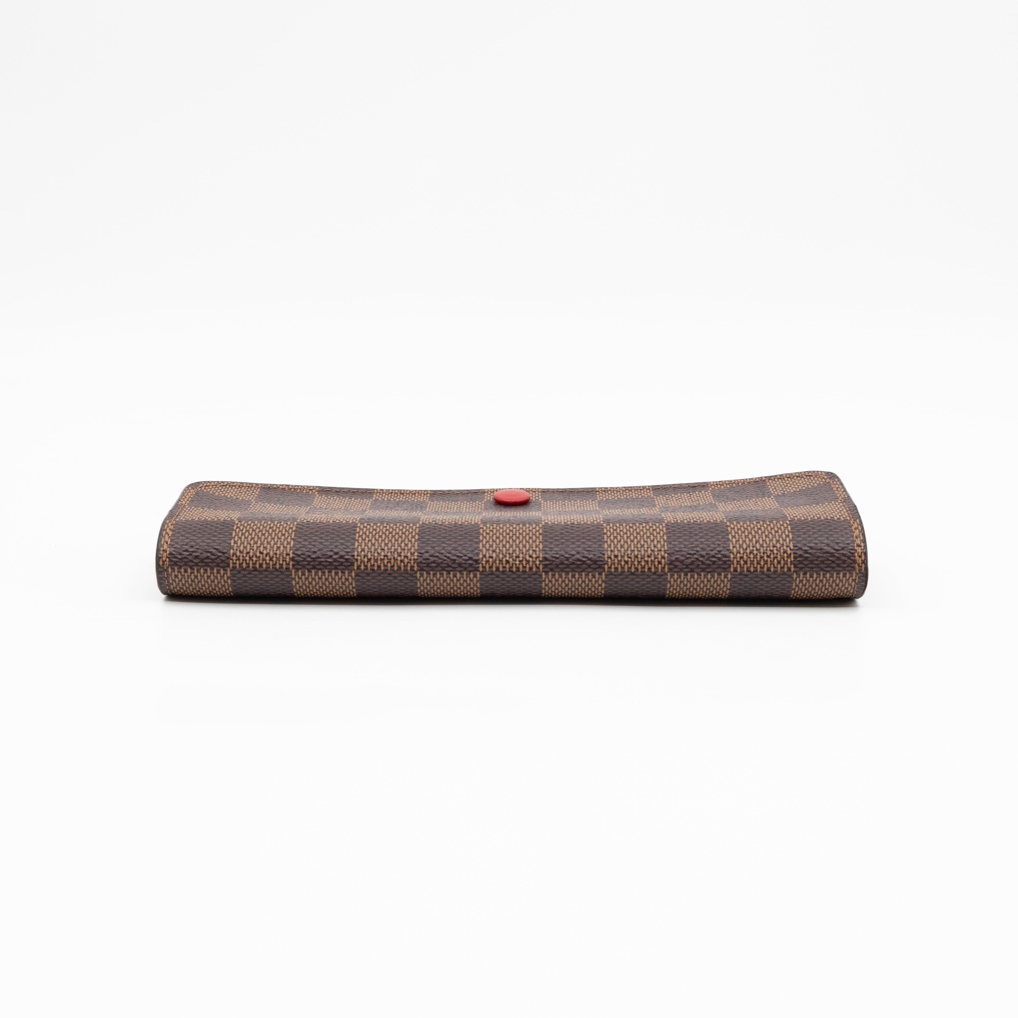 Emilie Wallet Damier Ebene Fucshia