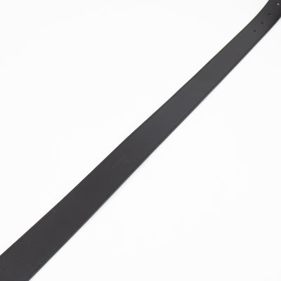 TB Logo Buckle Brown Leather Belt M