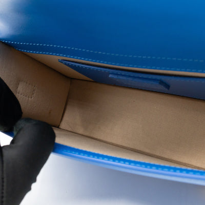 Le Grand Bambino Shoulder Bag Blue Leather