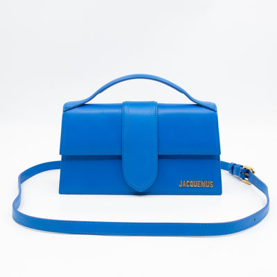 Le Grand Bambino Shoulder Bag Blue Leather