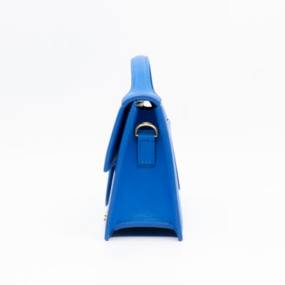 Le Grand Bambino Shoulder Bag Blue Leather