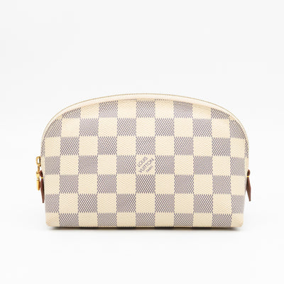 Cosmetic Pouch PM Damier Azur
