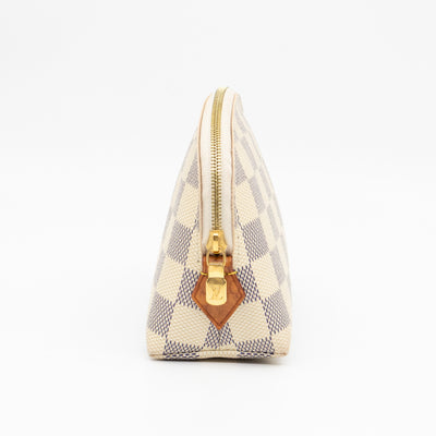 Cosmetic Pouch PM Damier Azur