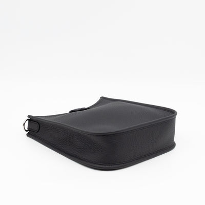 Evelyne 16 Mini Black Leather