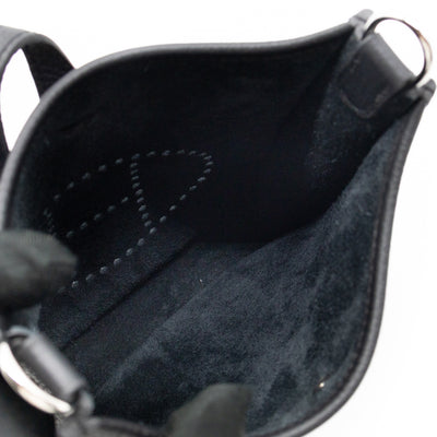 Evelyne 16 Mini Black Leather