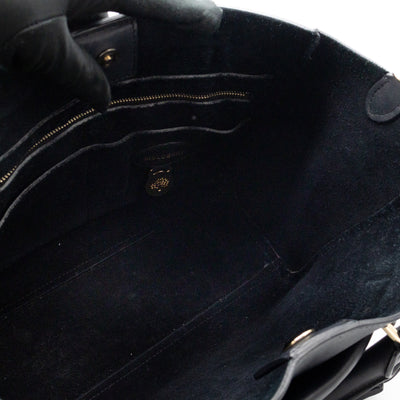 Small Willow Black Leather