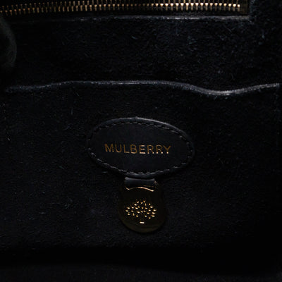 Small Willow Black Leather