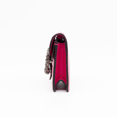 Dionysus Super Mini Pink Leather