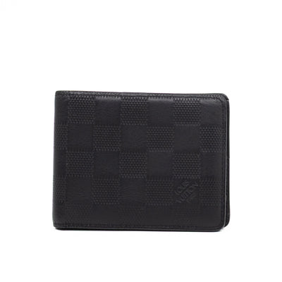 Slender Wallet Black Damier Inifini