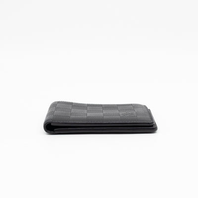 Slender Wallet Black Damier Inifini