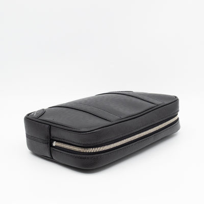 Pochette Kasai Clutch Black Leather