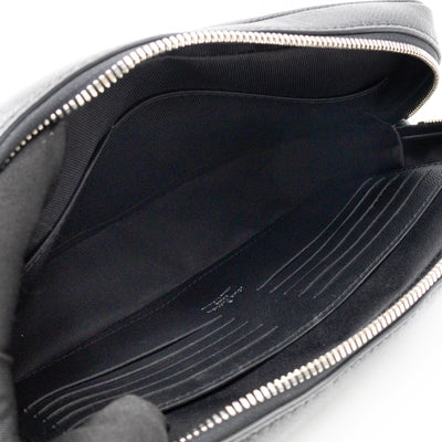 Pochette Kasai Clutch Black Leather