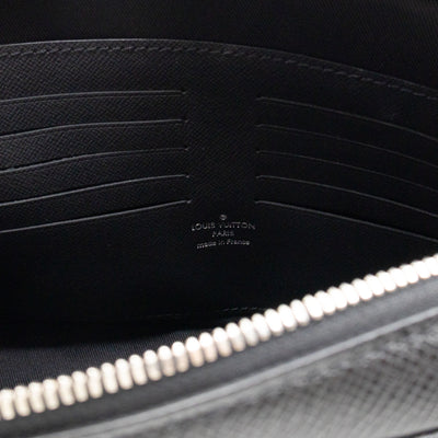 Pochette Kasai Clutch Black Leather