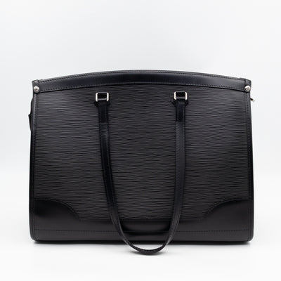Madeleine GM Black Epi Leather