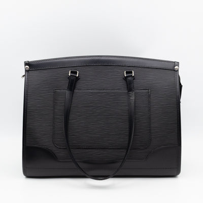 Madeleine GM Black Epi Leather