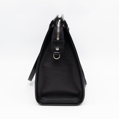 Madeleine GM Black Epi Leather