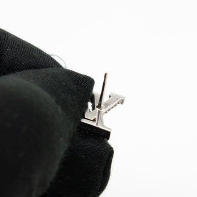 Iconic Crystal Earrings Silver