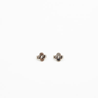 Iconic Crystal Earrings Silver