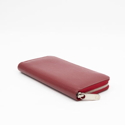Zippy Wallet Fuchsia Epi Leather